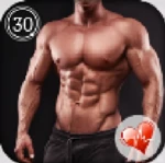 30 day home workout android application logo